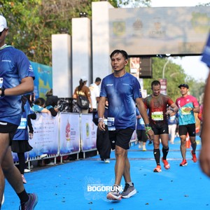 Race photo from BOGORUN 2026