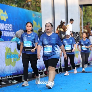 Race photo from BOGORUN 2026