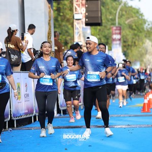 Race photo from BOGORUN 2026