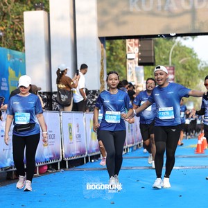 Race photo from BOGORUN 2026