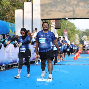 Race photo from BOGORUN 2026