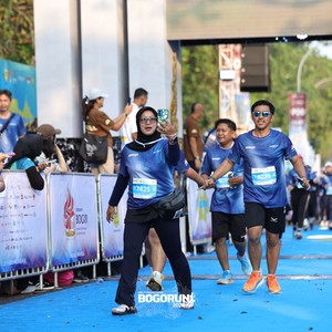 Race photo from BOGORUN 2026