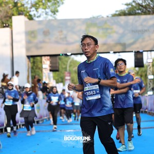 Race photo from BOGORUN 2026