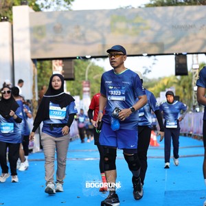 Race photo from BOGORUN 2026