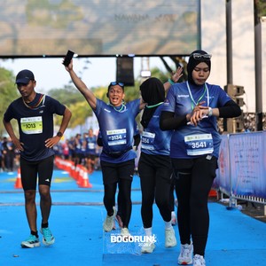 Race photo from BOGORUN 2026