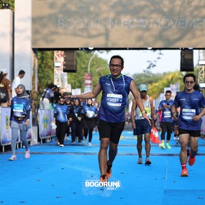 Race photo from BOGORUN 2026