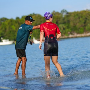 Race photo from Belitung Multisport Festival