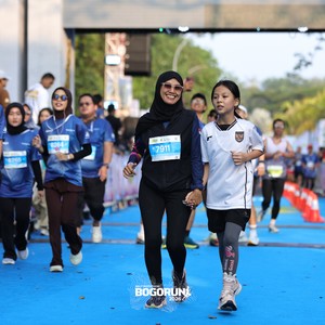 Race photo from BOGORUN 2026
