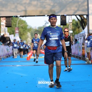 Race photo from BOGORUN 2026