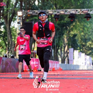 Race photo from SMARTFREN RUN 2026