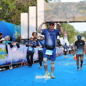 Race photo from BOGORUN 2026