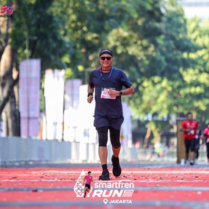 Race photo from SMARTFREN RUN 2026