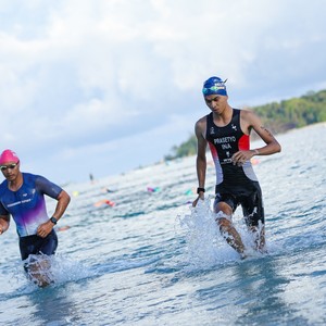Race photo from Belitung Multisport Festival