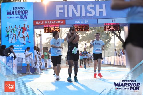 Race photo from SERPONG WARRIOR CHALLENGE RUN