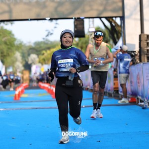 Race photo from BOGORUN 2026