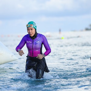 Race photo from Belitung Multisport Festival