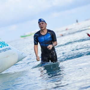 Race photo from Belitung Multisport Festival