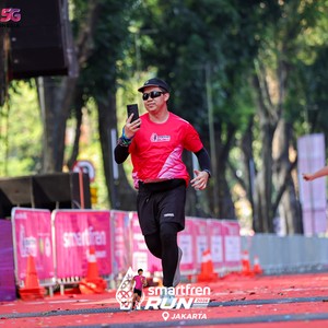 Race photo from SMARTFREN RUN 2026