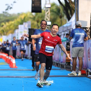 Race photo from BOGORUN 2026