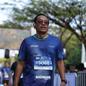 Race photo from BOGORUN 2026