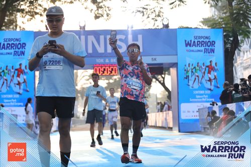 Race photo from SERPONG WARRIOR CHALLENGE RUN