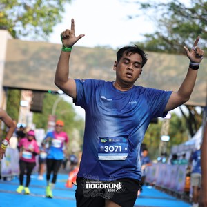 Race photo from BOGORUN 2026