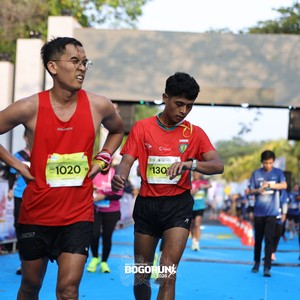Race photo from BOGORUN 2026