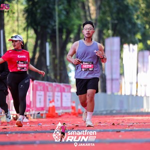 Race photo from SMARTFREN RUN 2026