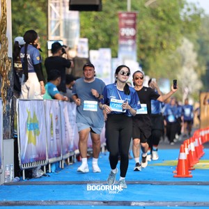 Race photo from BOGORUN 2026