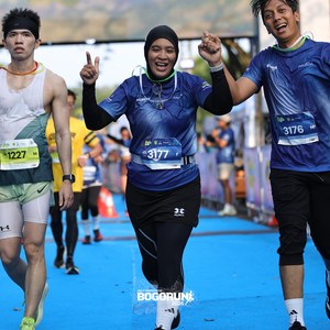 Race photo from BOGORUN 2026