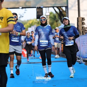 Race photo from BOGORUN 2026