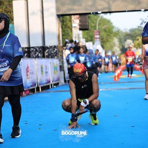 Race photo from BOGORUN 2026
