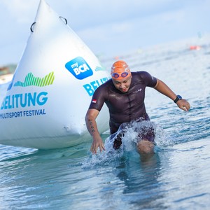 Race photo from Belitung Multisport Festival