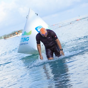 Race photo from Belitung Multisport Festival