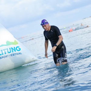 Race photo from Belitung Multisport Festival