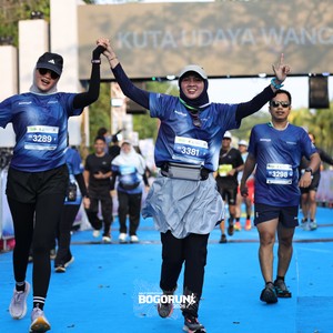 Race photo from BOGORUN 2026