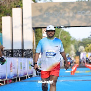 Race photo from BOGORUN 2026