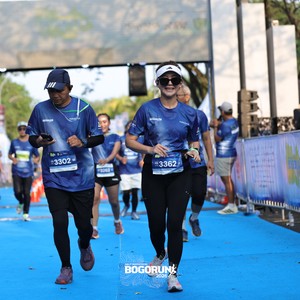 Race photo from BOGORUN 2026
