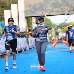 Race photo from BOGORUN 2026