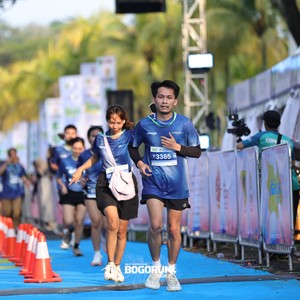 Race photo from BOGORUN 2026