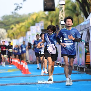 Race photo from BOGORUN 2026