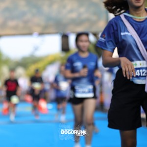 Race photo from BOGORUN 2026