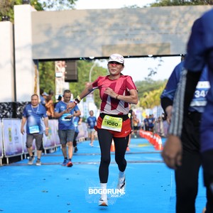 Race photo from BOGORUN 2026