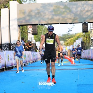 Race photo from BOGORUN 2026