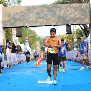 Race photo from BOGORUN 2026