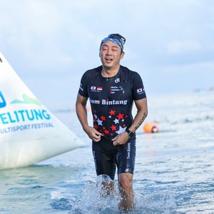 Race photo from Belitung Multisport Festival