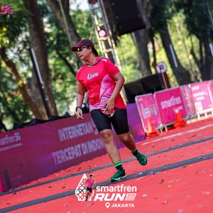 Race photo from SMARTFREN RUN 2026