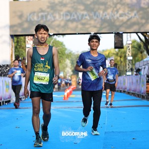Race photo from BOGORUN 2026