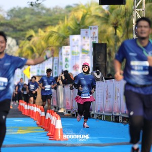 Race photo from BOGORUN 2026