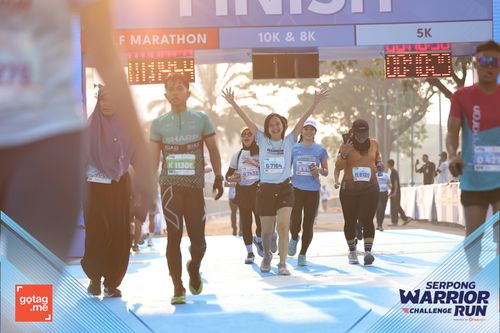 Race photo from SERPONG WARRIOR CHALLENGE RUN
